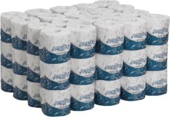 Georgia-Pacific Embossed Toilet Paper by GP PRO Bathroom Tissue; 60 Count (Pack of 1); White 24000