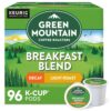 Green Mountain Coffee Roasters Breakfast Blend Decaf, Single-Serve Keurig K-Cup Pods, Light Roast Coffee Pods, 24 Count (Pack of 4)