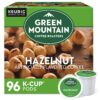 Green Mountain Coffee Roasters Hazelnut, Single-Serve Keurig K-Cup Pods, Flavored Light Roast Coffee, 96 Count