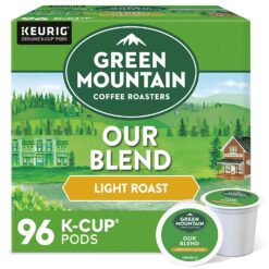 Green Mountain Coffee Roasters Our Blend, Single-Serve Keurig K-Cup Pods, Light Roast Coffee, 24 Count (Pack of 4)