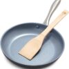 GreenPan Lima Hard Anodized Healthy Ceramic Nonstick 10" Frying Pan Skillet, PFAS-Free, Oven Safe, Gray