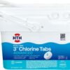 HTH 42052W Swimming Pool Care 3" Chlorine Tabs Advanced, Individually Wrapped Tablets, 5lb