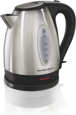 West Bend 1.5-Liter Cordless Serving Electric Kettle with Auto Shut Off -  Black 