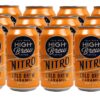 High Brew Coffee, Cold Brew, Nitro Carmel, 10 Fl Oz Can (Pack of 12)