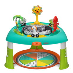 Infantino Sit, Spin, and Stand Entertainer 360 Seat and Table Activity Center, Multicolor