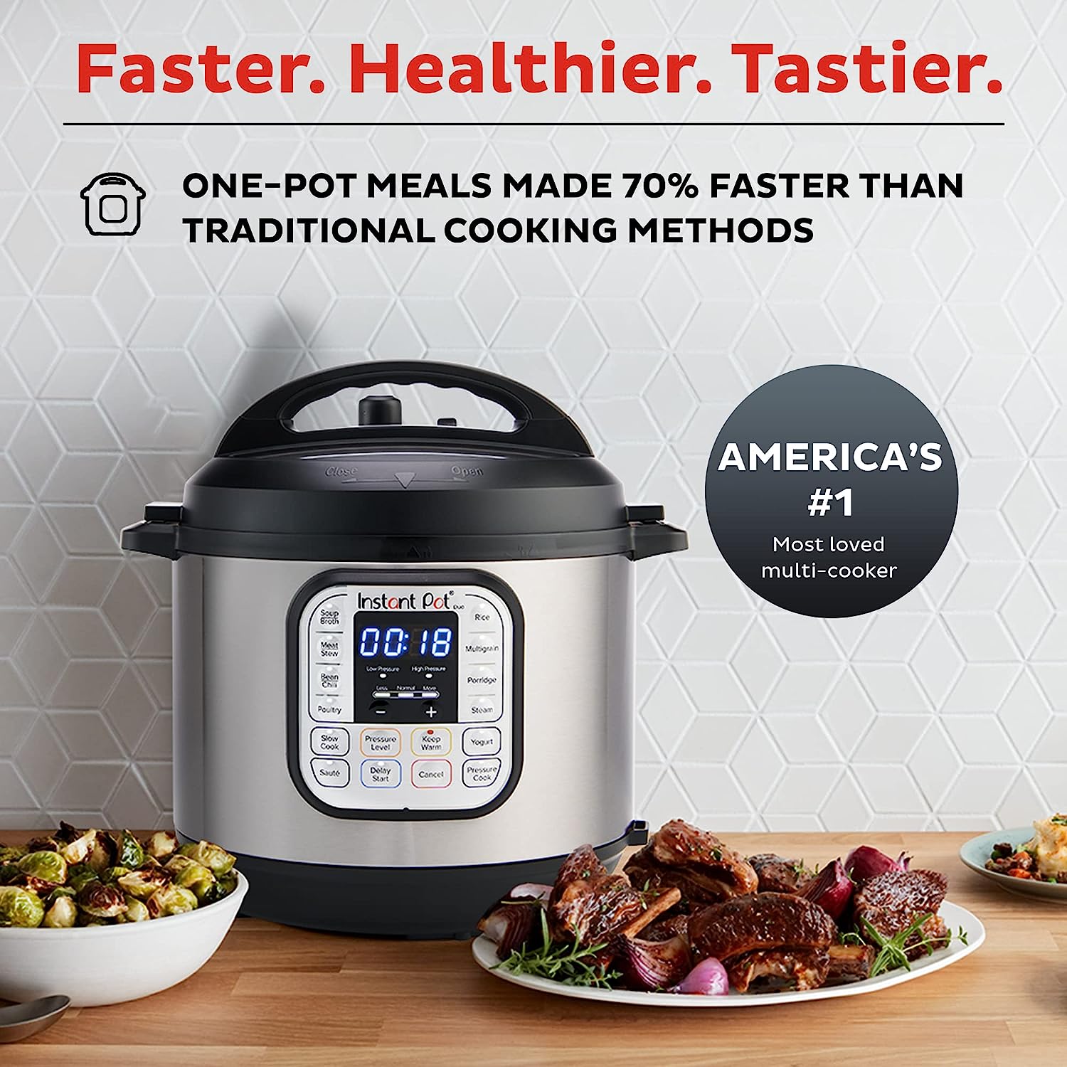 Instant Pot RIO, Formerly Known as Duo, 7-in-1 Electric Multi-Cooker, Pressure  Cooker, Slow Rice Steamer, Sauté, Yogurt Maker, & Warmer, Includes App With  Over … in 2023