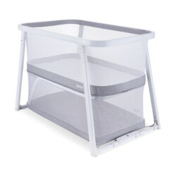 Joovy Coo Portable Bassinet Playpen in White