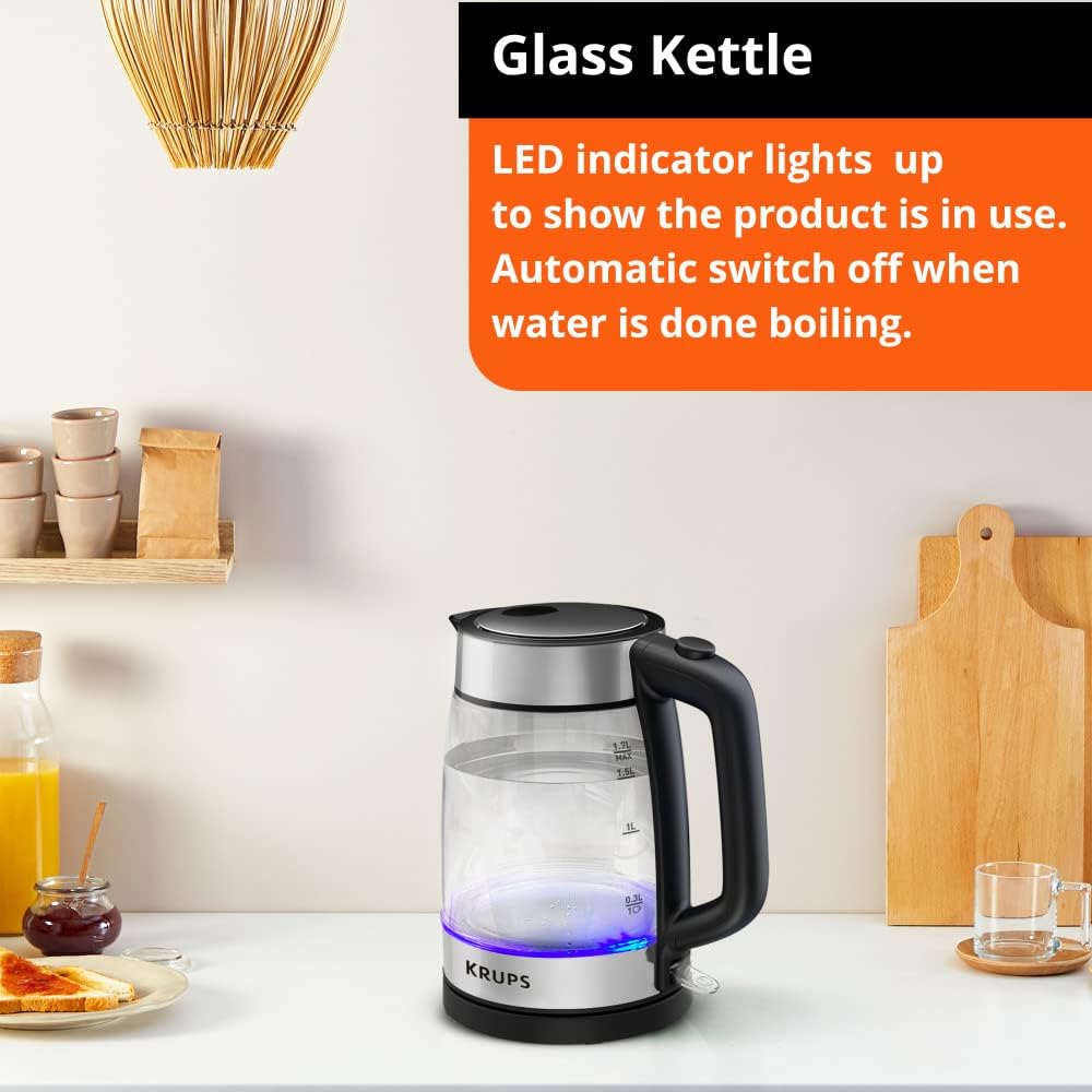Digital Glass Water Kettle 1.7 Liter
