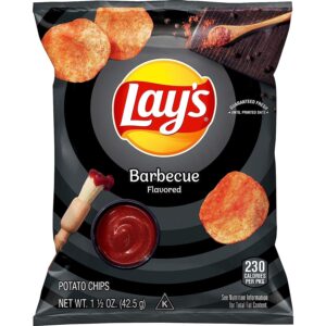 Lay's Barbecue Flavored Potato Chips, 1.5 Ounce (Pack of 64)