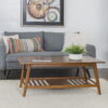 Linon Charlotte Coffee Table, Maple