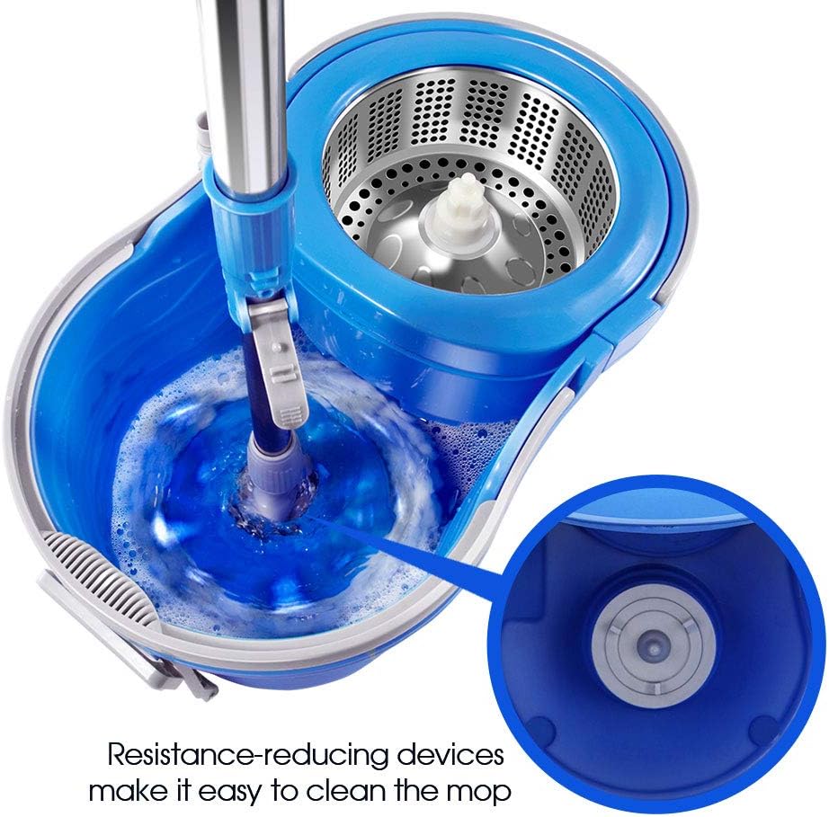 Masthome 360 Spin Mop and Bucket System