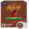 McCafé Decaf Premium Medium Roast K-Cup Coffee Pods (72 Pods, 6 Packs of 12)