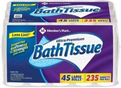 Member's Mark Ultra Premium Bath Tissue, 2 ply (232 sheets, 45 rolls)