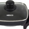 Nesco ES-08 Electric Skillet, 8 inch, 800 watts, Black