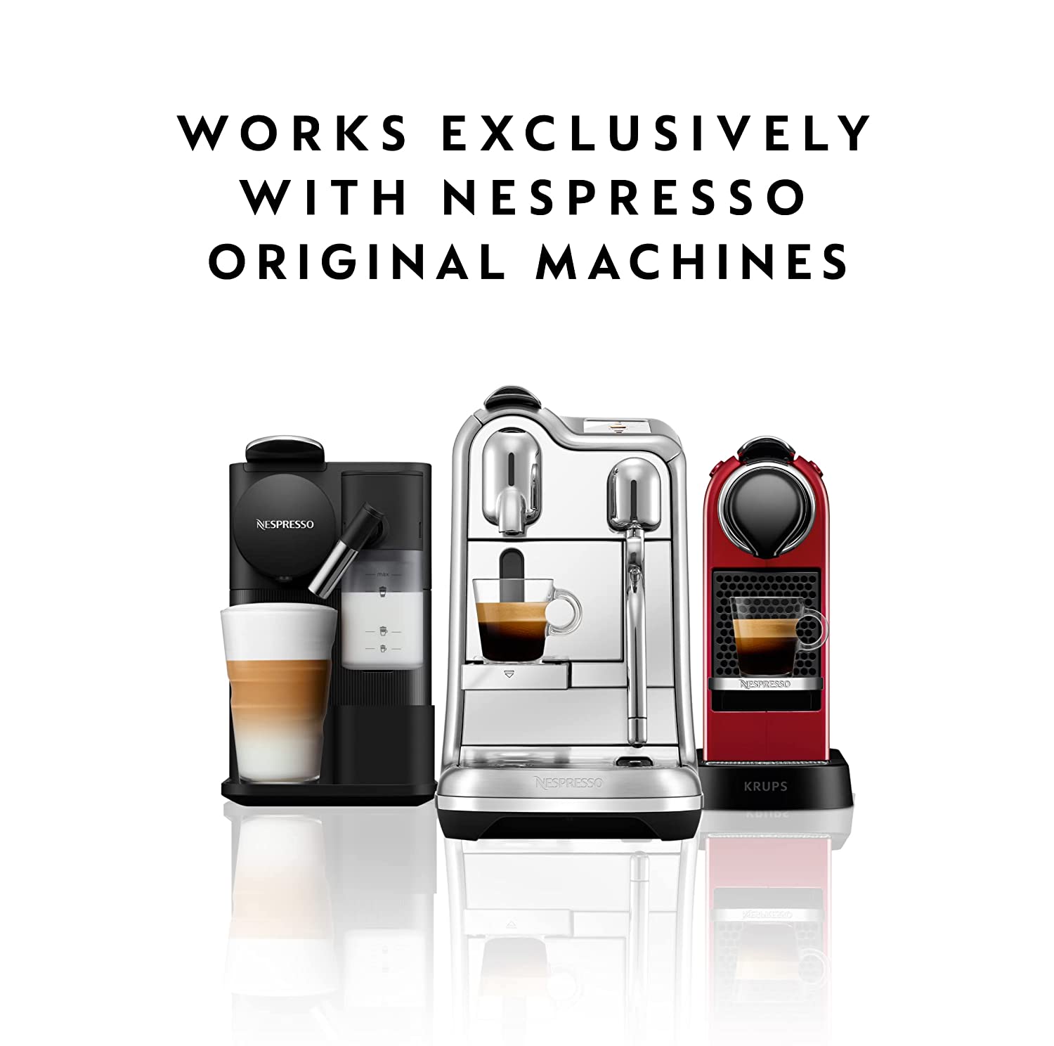 Nespresso Capsules Originalline, Espresso Variety Pack, Medium Roast  Espresso Coffee, 100 Count Espresso Coffee Pods, Brews 3.7 Ounce And 1.35  Ounce