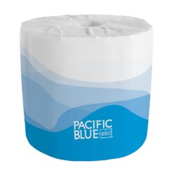 Georgia-Pacific Pacific Blue Select 2-Ply Embossed Toilet Paper (previously branded Preference), 18280/01, 550 Sheet Per Roll, 80 Rolls Per Case
