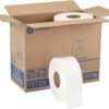 Pacific Blue Select 2-Ply Jumbo Jr. 9" Toilet Paper by GP PRO (Georgia-Pacific); 13728; 1;000 Linear Feet Per Roll; 8 Rolls Per Case