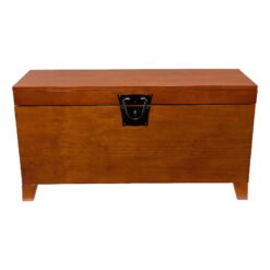 Pyramid Trunk Coffee Table, Transitional style, Mission Oak