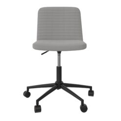 Queer Eye Corey Task Chair with Adjustable Height & Swivel, 250 lb. Capacity, Gray