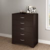 South Shore SoHo 5-Drawer Chest, Chocolate