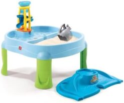 Step2 Splash N Scoop Bay Sand and Water Table, Multicolor, Deluxe Pack: Includes 7 Piece Accessory Set
