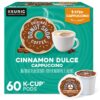 The Original Donut Shop One-Step Cinnamon Dulce Cappuccino, Keurig Single-Serve K-Cup Pods, 60 Count