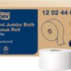 Tork Mini Jumbo Toilet Paper Roll White T2, Advanced, 2-Ply, 12 x 751', 12024402