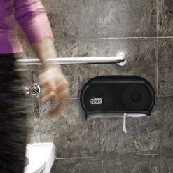 Tork Universal Bath Tissue Roll, 2-Ply, 48 rolls, 500 sheets, TM1601A, White