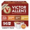 Victor Allen's Coffee Autumn Favorites Variety Pack, Medium Roast, 96 Count, Single Serve Coffee Pods for Keurig K-Cup Brewers