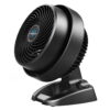 Vornado 7" 530 Compact Whole Room Air Circulator Fan, Black