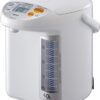 Zojirushi CD-LFC40 Panorama Window Micom Water Boiler and Warmer, 135 oz/4.0 L, White