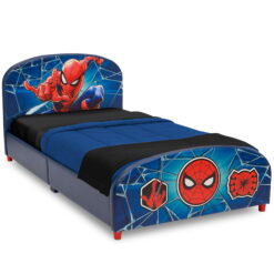Delta Children Marvel Spider-Man Upholstered Bed, Twin