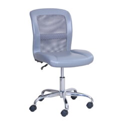 Mainstays Mid-Back, Vinyl Mesh Task Office Chair, Gray