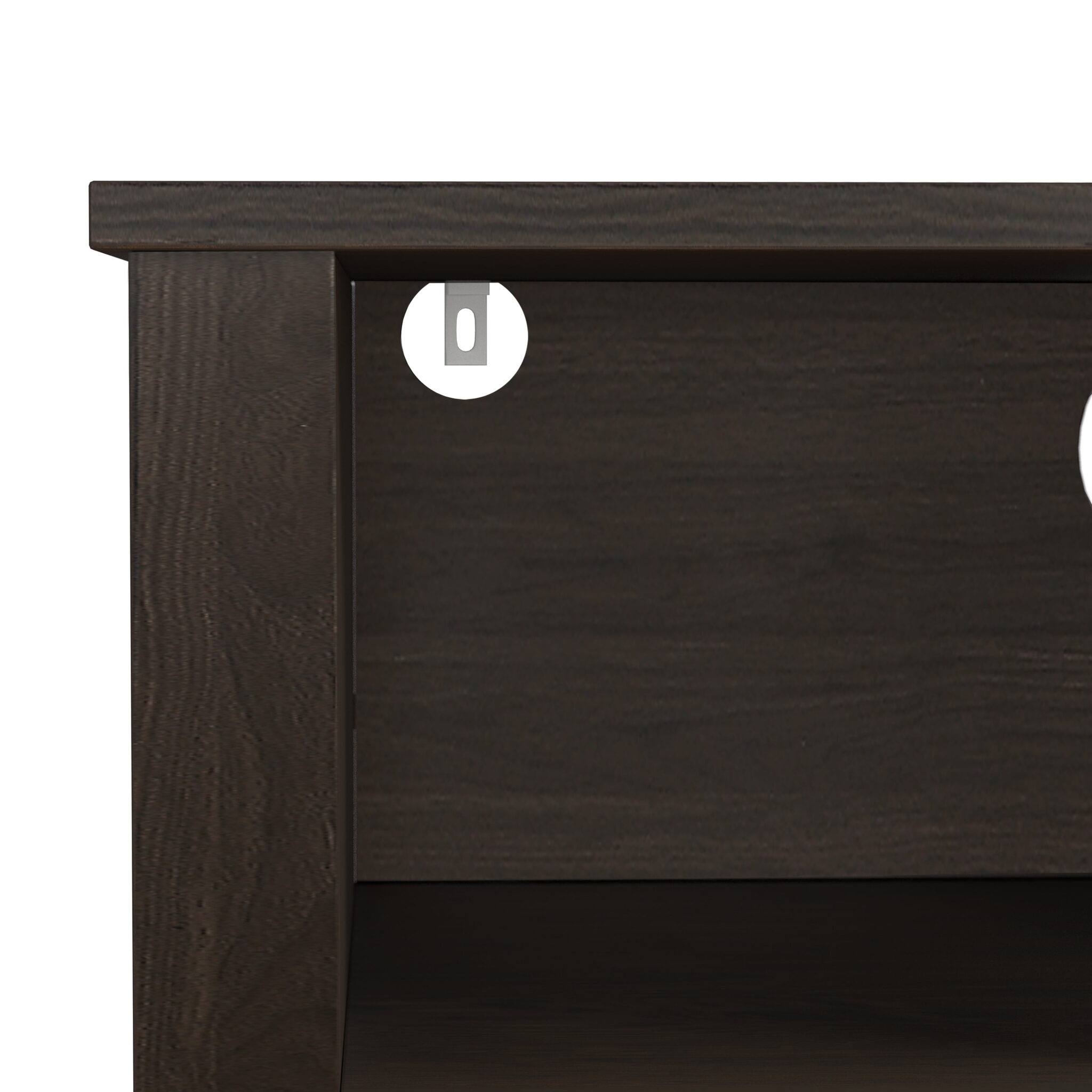 Coby 3Drawer Dresser with Shelf, Espresso, by Hillsdale Living