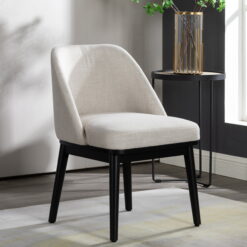 Better Homes & Gardens Oaklee Dining Chair, Charcoal Finish