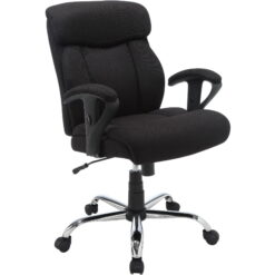 Serta Big & Tall Fabric Manager Office Chair, Supports up to 300 lbs, Black