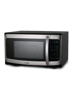 COMMERCIAL CHEF 1.1 cu. ft. Countertop Digital Microwave Oven, Stainless Steel Trim