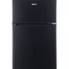 Galanz 3.1 Cu ft Two Door Mini Fridge, Black