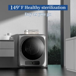 Auertech Electric Portable Tumble Compact Laundry Dryer with
