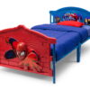 Delta Children Marvel Spider-Man 3D Plastic Twin Bed, Red