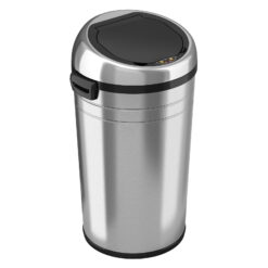 iTouchless Stainless Steel Sensor Trash Can with Odor Filter System, 23 Gallon