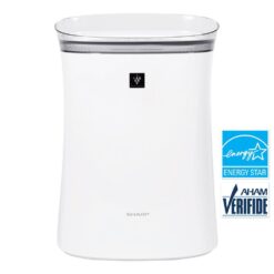 Sharp FP-K50UW Air Purifier with Plasmacluster Ion Technology Recommended for Medium-Sized Rooms, Kitchen, Den, Bedroom, Office, 259 sq ft