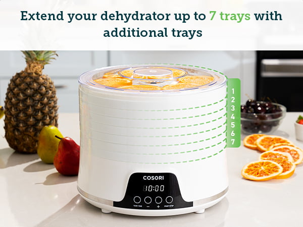 COSORI Food Dehydrator for Jerky, Fruit, Meat, Dog Treats, Herbs