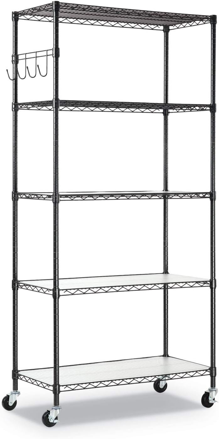 Alera Shelf Liners For Wire Shelving, Clear Plastic, 36w x 18d, 4