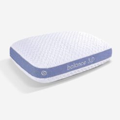 Bedgear Balance Performance Pillow Size 3.0 - Firm Moisture Wicking Pillows for All Positions - Back, Side, Stomach Sleepers Includes Hypoallergenic, Washable, and Removable Cover- White