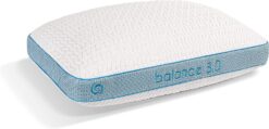 Bedgear Balance Performance Pillow - Washable Dri-Tec Moisture-Wicking Cover - Size 3.0 - Medium-Firm Pillows for All Sleep Positions - Back, Stomach, and Side Sleeper Pillow - 20