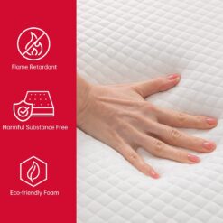 BestMassage Full Mattress, 8 inch Gel Memory Foam Mattress Queen Size for Cool Sleep & Pressure Relief, Medium Firm Mattresses CertiPUR-US CertifiedBed-in-a-BoxPressure Relieving