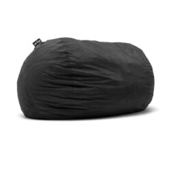 Big Joe Fuf XXL Bean Bag Chair, Lenox 6ft, Black