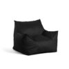 Big Joe Imperial Lounger Bean Bag Chair, Plush 4ft, Black