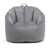 Big Joe Milano Bean Bag Chair, Plush 2.5ft, Gray